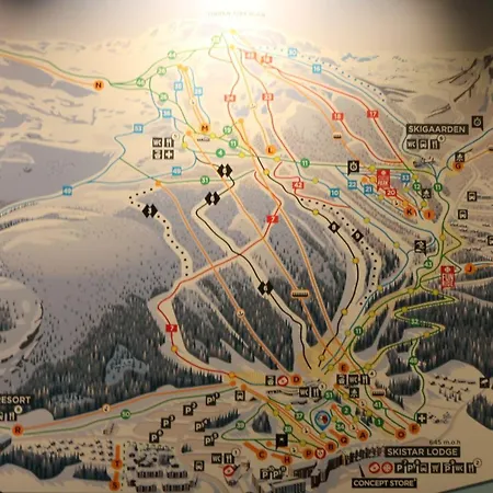 Stylish In Hemsedal, In-ski Out Apartment